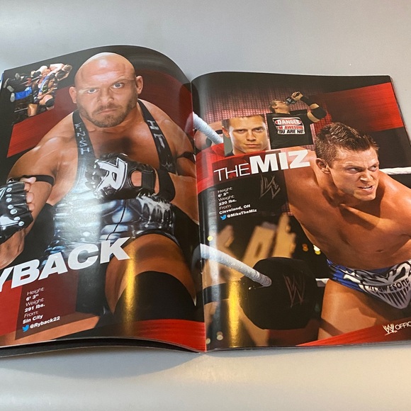 WWE Official Program Poster - Picture 4 of 6